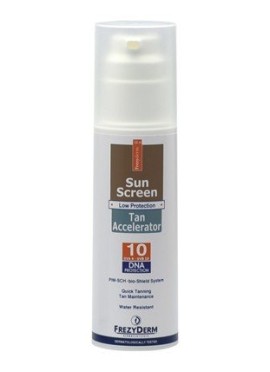 Frezyderm Sun Screen Tan accelerator spf10 150 ml