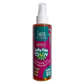 Aloe+ Colors Into the Sun Tanning Oil SPF10 Αντηλιακό Λάδι Μαυρίσματος, 150ml