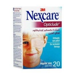 Nexcare Nexcare Opticlude Οφθαλμικά Επιθέματα  Regular Size σε Μπεζ χρώμα 20τμχ