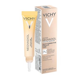 Vichy Neovadiol Meno Eye & Lip Cream Κρέμα Πολλαπλής Προστασίας Για Μάτια & Χείλη Κατά Την Εμμηνόπαυση 15ml