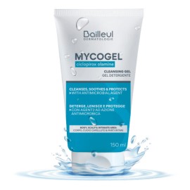 Biorga Mycogel Gel Nettoyant Τζελ Καθαρισμού Για Ερεθισμένες Επιδερμίδες 150ml