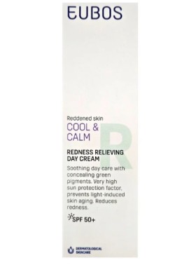 Eubos Cool & Calm Redness Relieving Day Cream SPF 50+, 40ml