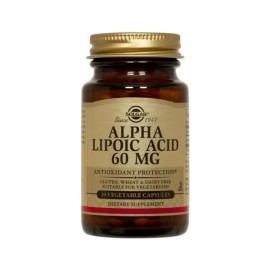 Solgar Alpha Lipoic Acid 60mg 30 φυτικές κάψουλες