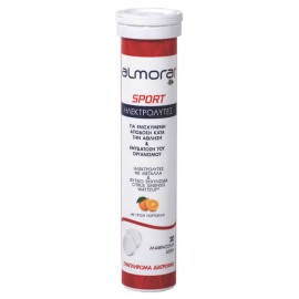 Elpen Almora Plus Sport Ηλεκτρολύτες με Γεύση Πορτοκάλι 20 αναβράζοντα δισκία