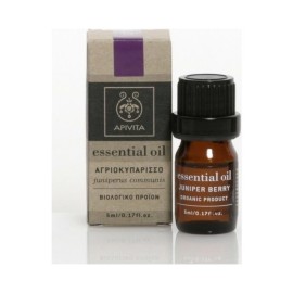 Apivita Essential Oil Juniper Berry Αιθέριο Έλαιο Αγριοκυπάρισσο 5ml