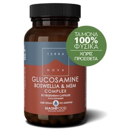 Terranova Glucosamine Boswellia & MSM Complex 50caps