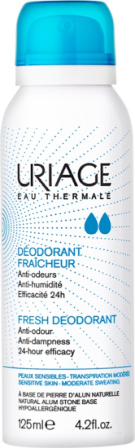 Uriage Fresh Deodorant Αποσμητικό Spray125ml