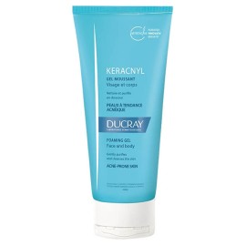 Ducray Keracnyl gel moussant innovation mirtacine 200ml