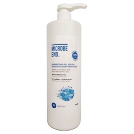 Medisei Microbe End Ήπιο Αντισηπτικό Gel Χεριών 70% 1000ml