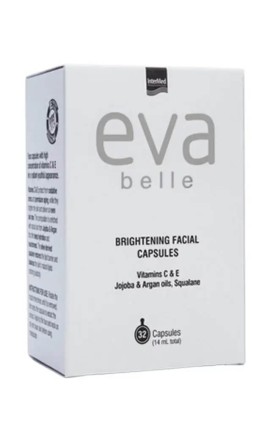 Intermed Eva Belle Brightening Facial Cap Λάμψη Προσώπου & Λαιμού, 32 κάψουλες