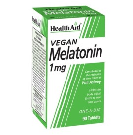HealthAid Melatonin 1mg, 90 ταμπλέτες