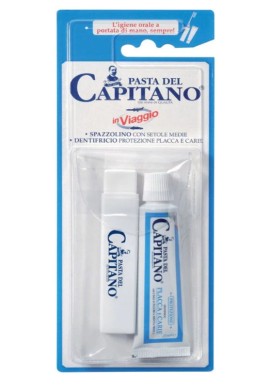 Pasta Del Capitano Travel Kit Οδοντόβουρτσα & Οδοντόκρεμα, 25ml