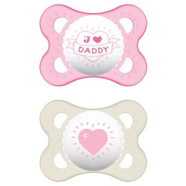 Mam Πιπίλα Σιλικόνης Ι Love Daddy 2-6m