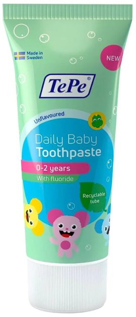 TePe Daily Baby, Οδοντόκρεμα για Παιδιά από 0-2 ετών, 50ml