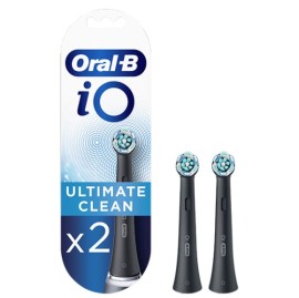 Oral-B Ανταλλακτικές Κεφαλές iO Ultimate Clean Black 2τμχ