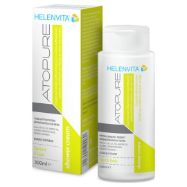 Helenvita Atopure Shower Cream Απαλό Καθαριστικό Καθημερινής Χρήσης για Πρόσωπο & Σώμα Δέρμα προς Τάση για Ατοπία 200ml