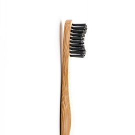 The Humble Co Humble Brush Οδοντόβουρτσα Bamboo Medium Ενηλίκων Μαύρο χρώμα 1τμχ