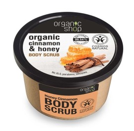 Organic Shop by Natura Siberica Body Scrub Honey Cinnamon Απολεπιστικό Σώματος με Κανέλα & Μέλι, 250ml