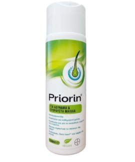 Priorin Weak and Brittle Hair Shampoo Σαμπουάν για Αδύναμα και Εύθραυστα Μαλλιά, 200ml