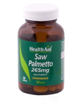 Health Aid Saw Palmetto 265mg, 30 ταμπλέτες