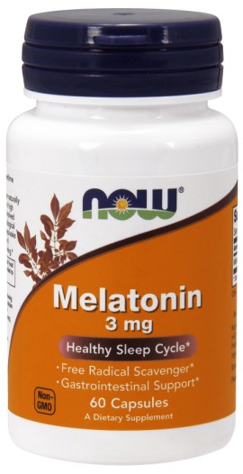 Now Melatonin 3mg 60 κάψουλες