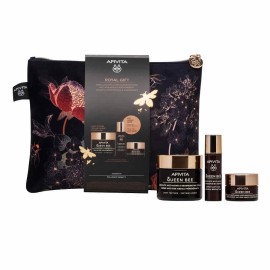 Apivita Set Royal Gift Queen Bee Cream Light Texture 50ml + Queen Bee Serum 10ml + Δώρο Queen Bee Night Cream 15ml
