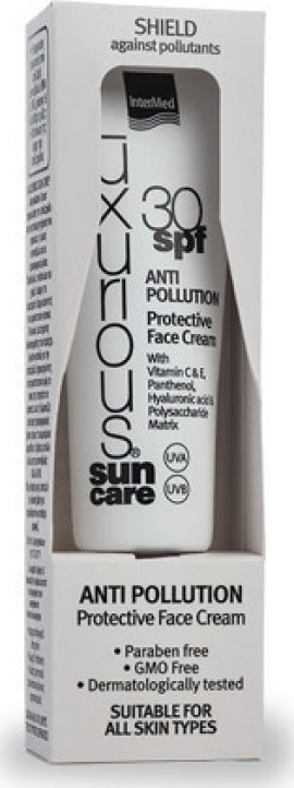 Intermed Luxurious Sun Care Anti Pollution Protective Face Cream spf30 50ml