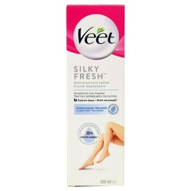 Veet Silk & Fresh Αποτριχωτική κρέμα για ευαίσθητες επιδερμίδες 100ml