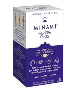 Minami MorEPA Plus Λιπαρά Οξέα, 30 κάψουλες