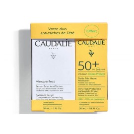 Caudalie Set Vinoperfect Radiance Complexion Correcting Serum 30ml & ΔΩΡΟ Vinosun Ocean Protect Very High Protection Lightweight Cream SPF50+ Αντιρυτιδική Αντηλιακή Κρέμα Προσώπου 20ml