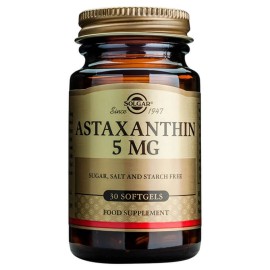 Solgar Astaxanthin 5mg 30 μαλακές κάψουλες