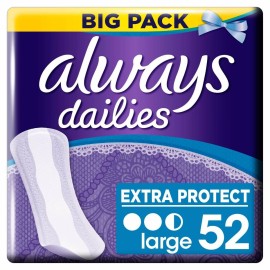 Always Dailies Extra Protect Large Σερβιετάκια (34+18ΔΩΡΟ)