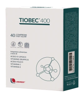 Tiobec 400 Συμπλήρωμα Διατροφής για το οξειδωτικό στρες & το νευρικό σύστημα 40caps