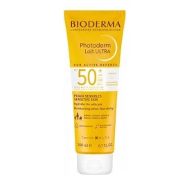 Bioderma Photoderm Lait Ultra Sun Active Defense Αντηλιακό Σώματος για Ευαίσθητες Επιδερμίδες με SPF50, 200ml