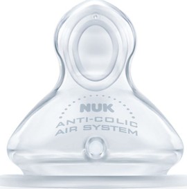 NUK First Choice+ Θηλή Σιλικόνης κατά των κολικών 0-6m Medium