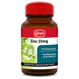 Lanes Zinc 25mg 30caps