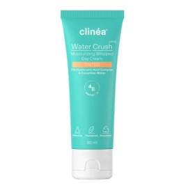 Clinea Water Crush Tinted SPF15 Ενυδατική Κρέμα Ημέρας με Χρώμα 50ml