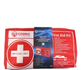 Cosmic First Aid Kit Πλήρες Φαρμακείο Πρώτων Βοηθειών για το Αυτοκίνητο με Πιστοποίηση DIN13164:2022