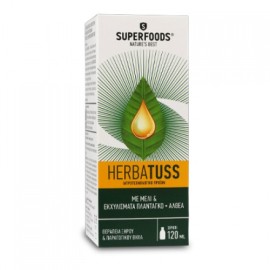 Superfoods Herbatuss Σιρόπι για τον βήχα με μέλι 120ml