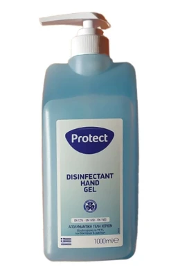 Protect Disinfectant Hand Gel Απολυμαντικό Τζελ Χεριών, 1000ml