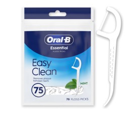 Oral-B Easy Clean Οδοντικό Νήμα με Οδοντογλυφίδα Γεύση Μέντας 75τμχ