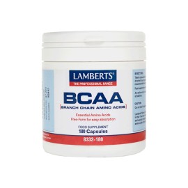 Lamberts BCAA-Branch Chain Amino Acids 180 κάψουλες