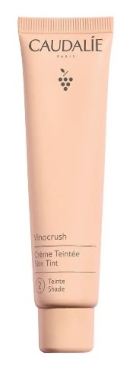 Caudalie Vinocrush Skin Tint Shade 2 Light Ενυδατική Κρέμα Προσώπου με Χρώμα, 30ml
