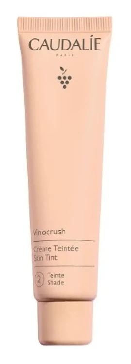 Caudalie Vinocrush Skin Tint Shade 2 Light Ενυδατική Κρέμα Προσώπου με Χρώμα, 30ml