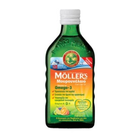 Mollers Μουρουνέλαιο με γεύση φρούτων 250ml