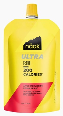 Näak ULTRA™ Puree | Γεύση Μπανάνα Φράουλα, 95g