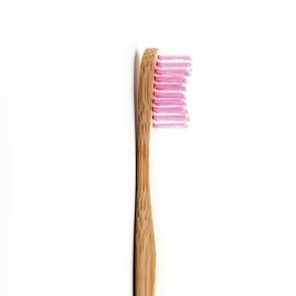 The Humble Co Humble Brush Οδοντόβουρτσα Bamboo Soft Ενηλίκων Μωβ χρώμα 1τμχ