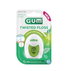 Gum 3500 Twisted Floss Waxed Floss Oδοντικό Nήμα 1τμχ