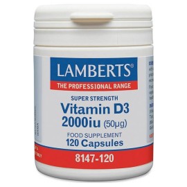 Lamberts Vitamin D3 2000iu 120caps