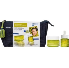 Korres Promo Santorini Grape με Poreless Κρέμα-Gel, 40ml & Velvet Λάδι Προσώπου, 15ml